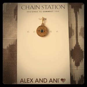 Alex and Ani chain station charm